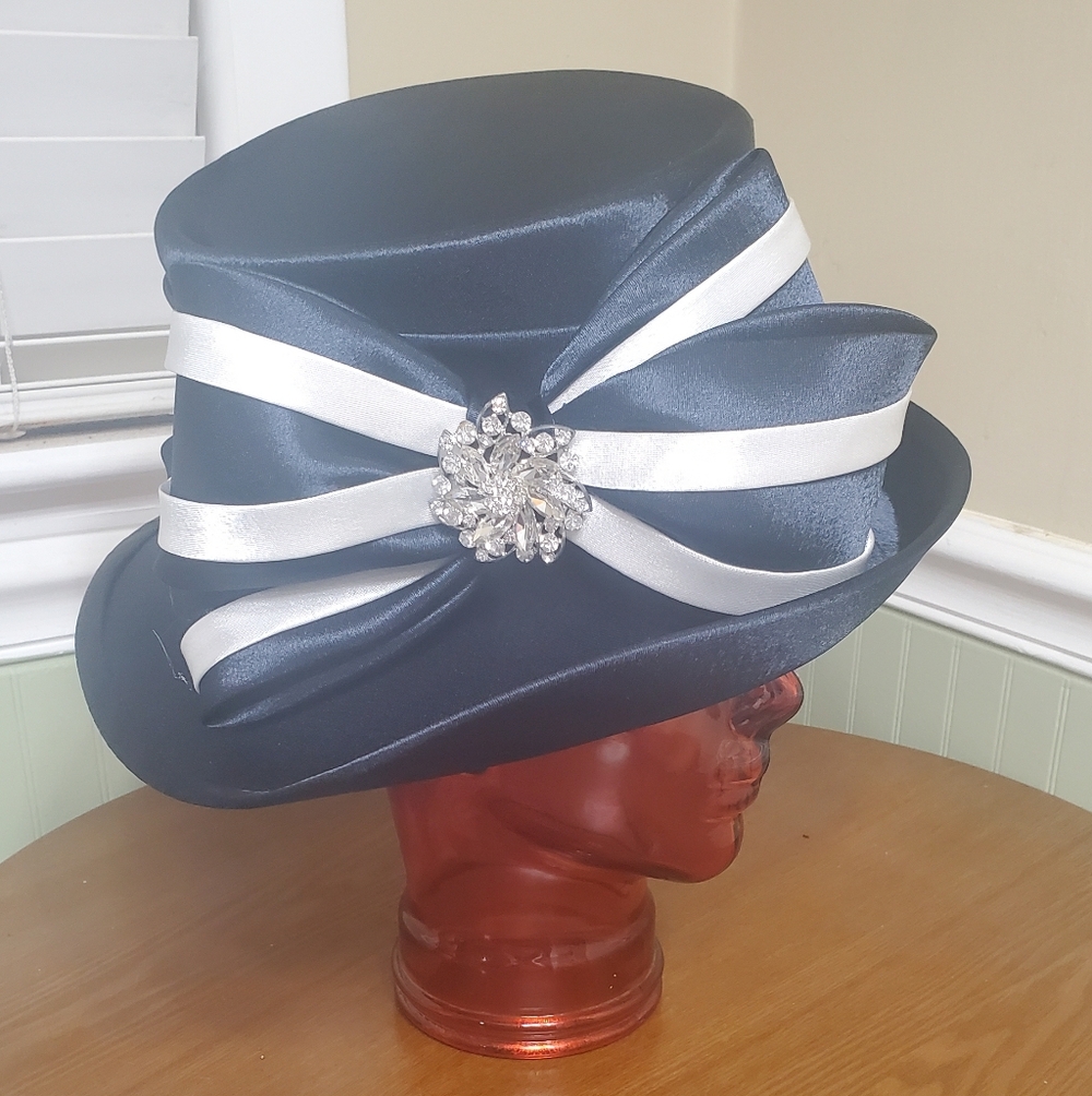 Asymmetrical Kentucky Derby  Hat - Picture 5 of 9